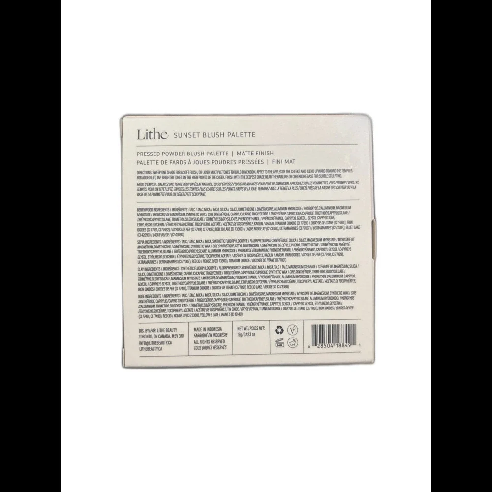 Lithe Blush Pallete